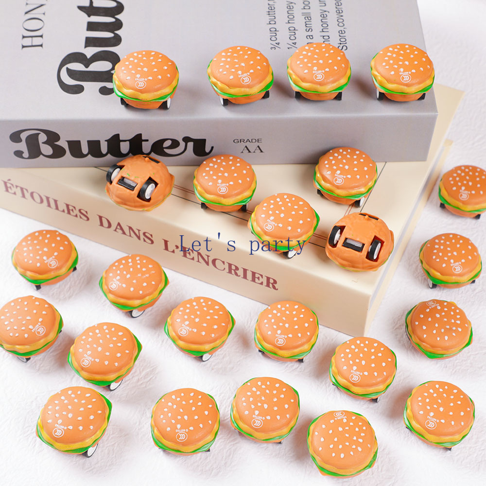 Baby Food Mixer - 15Pcs 미니 귀여운 3D 버거 당겨