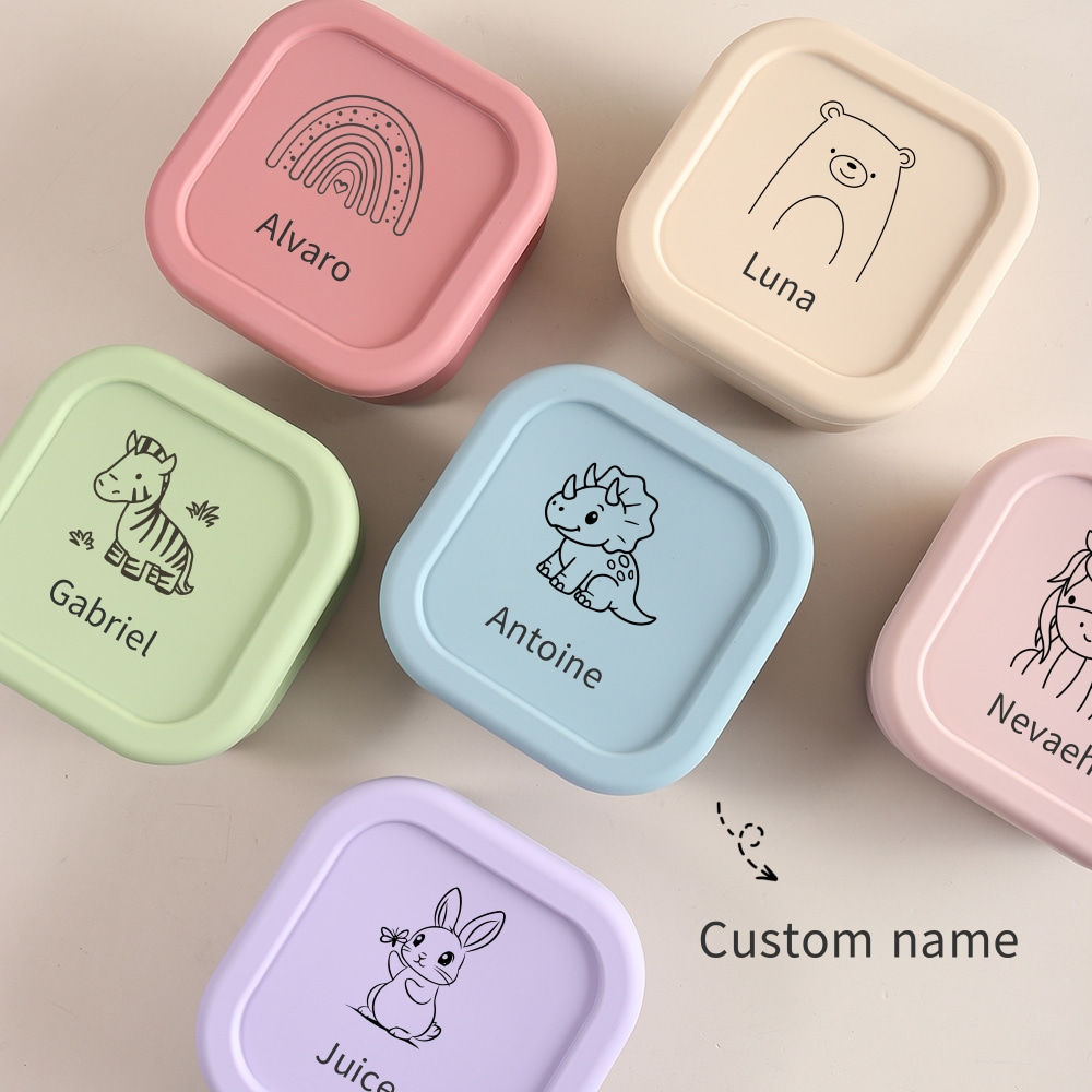 Baby Food Jars Glass - 맞춤형 이름 또는 패턴 1개 식품