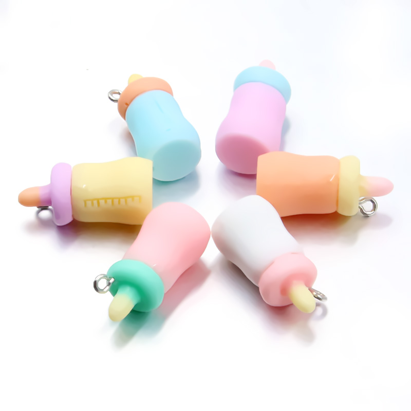 Baby Food Mixer - 카와이 3D 수지 귀걸이 12x26mm 6