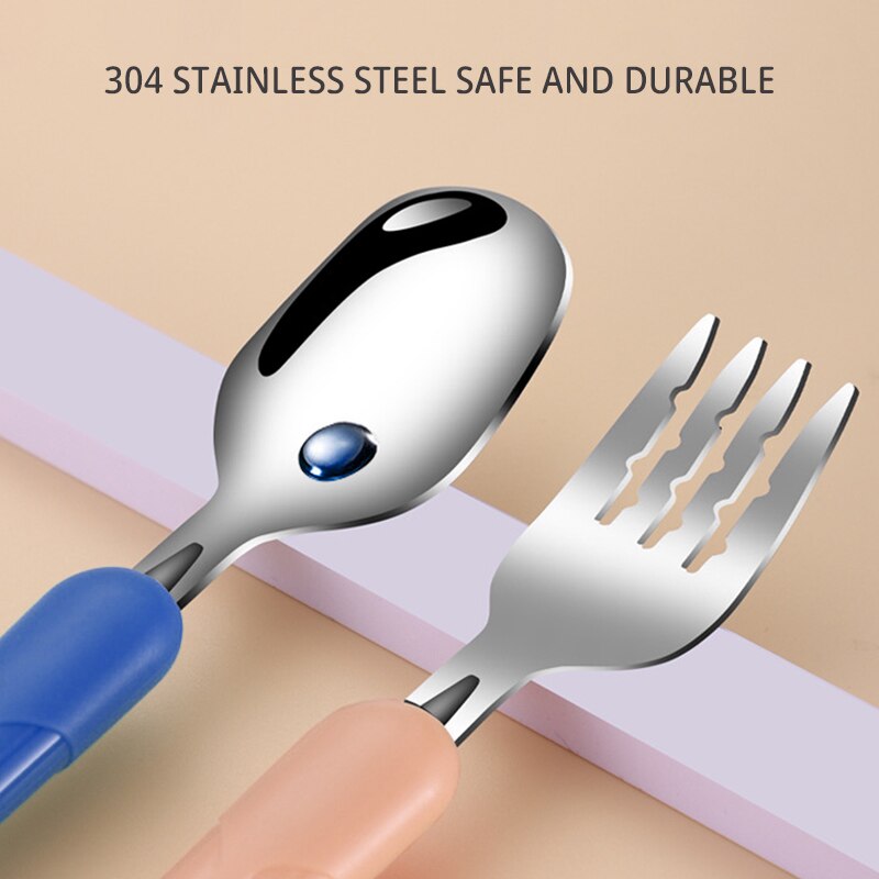 2PCS어린이 식기류 304 식품 등급 스테인레스 스틸 - Baby Food Utensil 리뷰 및 가격