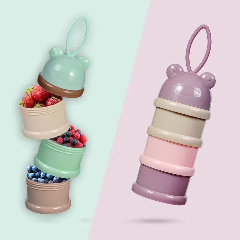 여행 - 필수 저장 시리얼 파우더 디스펜서 휴대용 3층 - Baby Food Dispenser 리뷰 및 가격