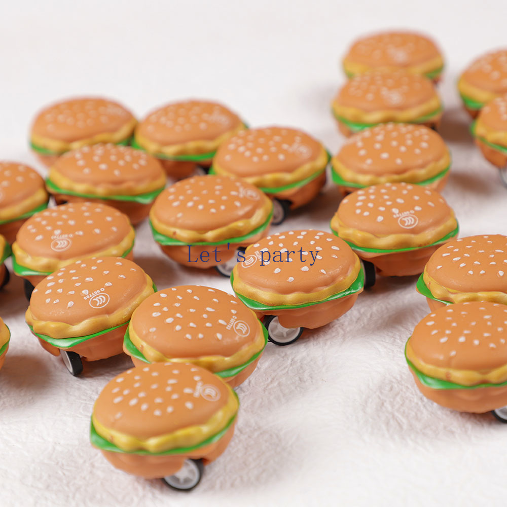 15Pcs 미니 귀여운 3D 버거 당겨 자동차 장난감  - Baby Food Mixer 리뷰 및 가격