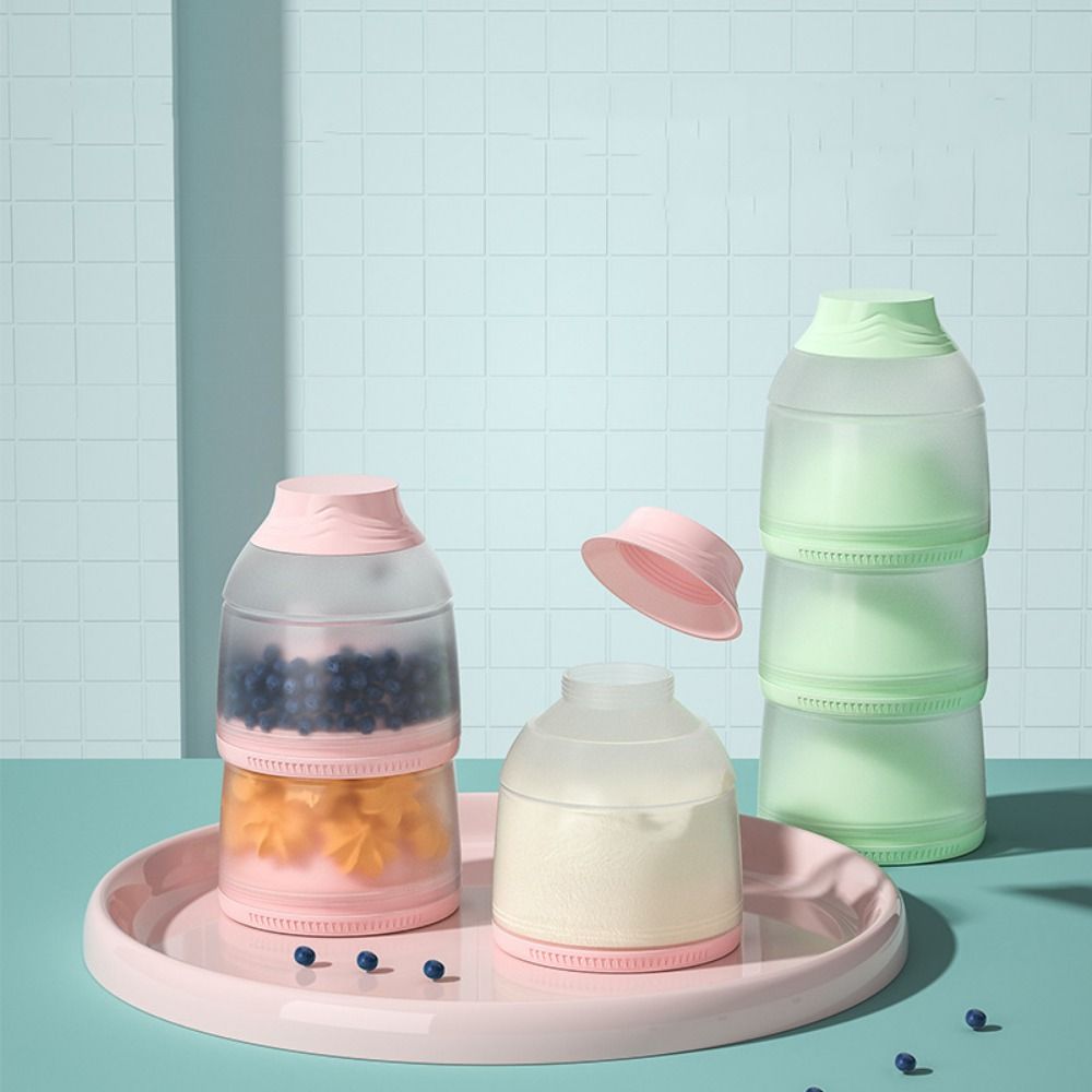 3단계 아기 분유 상자 칸막이 대용량 휴대용 분유 디스 - Baby Food Dispenser 리뷰 및 가격