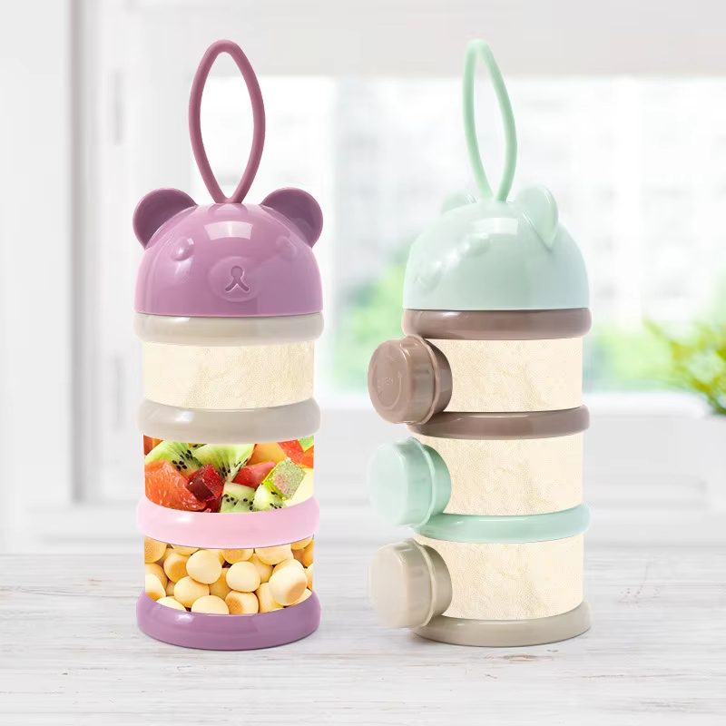 3/4 레이어 아기 휴대용 이유식 보관 상자 다중 개방 - Baby Food Dispenser 리뷰 및 가격