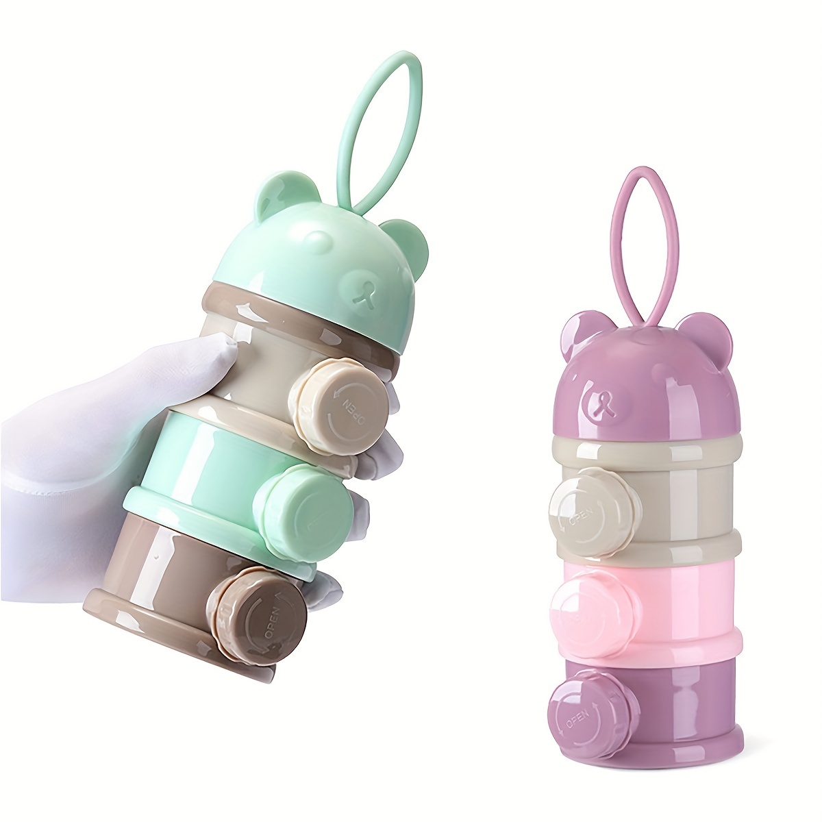 스트랩이 있는 대용량 아기 분유 용기, 분유 디스펜서, - Baby Food Dispenser 리뷰 및 가격