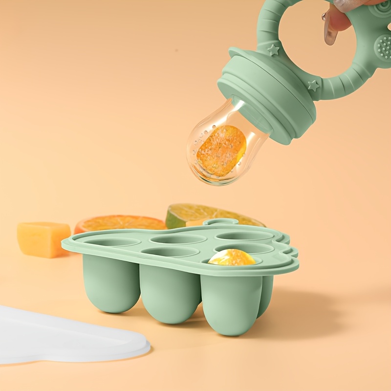 2pcs/1pc 뚜껑이있는 미니 베이비 과일 야채 냉동 - Baby Food Zone 리뷰 및 가격