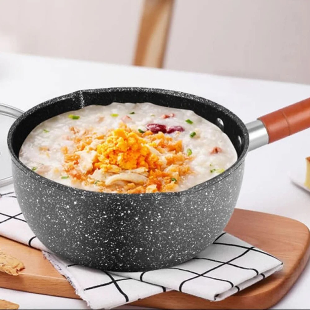 조리기구 논스틱 우유냄비 나무 손잡이 만능 수프 냄비  - Baby Food Japanese 리뷰 및 가격