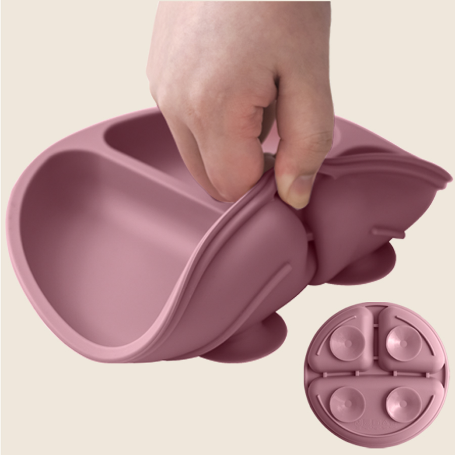1PCS 아기 빨판 실리콘 식사 접시 BPA 무료 어린 - Baby Food Utensil 리뷰 및 가격