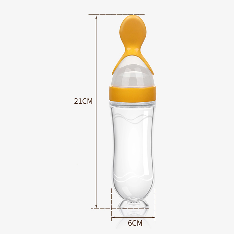짜내는 먹이 병 실리콘 신생아 아기 훈련 쌀 시리얼 음 - Baby Food Utensil 리뷰 및 가격