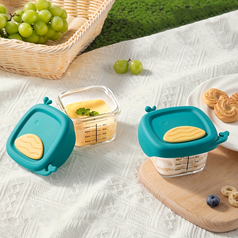 120/180ml 유리 아기 음식 용기, 눈금 표시 및 - Baby Food Jars Glass 리뷰 및 가격