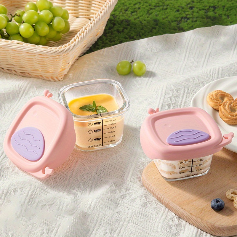 120/180ml 유리 아기 음식 용기, 눈금 표시 및 - Baby Food Jars Glass 리뷰 및 가격
