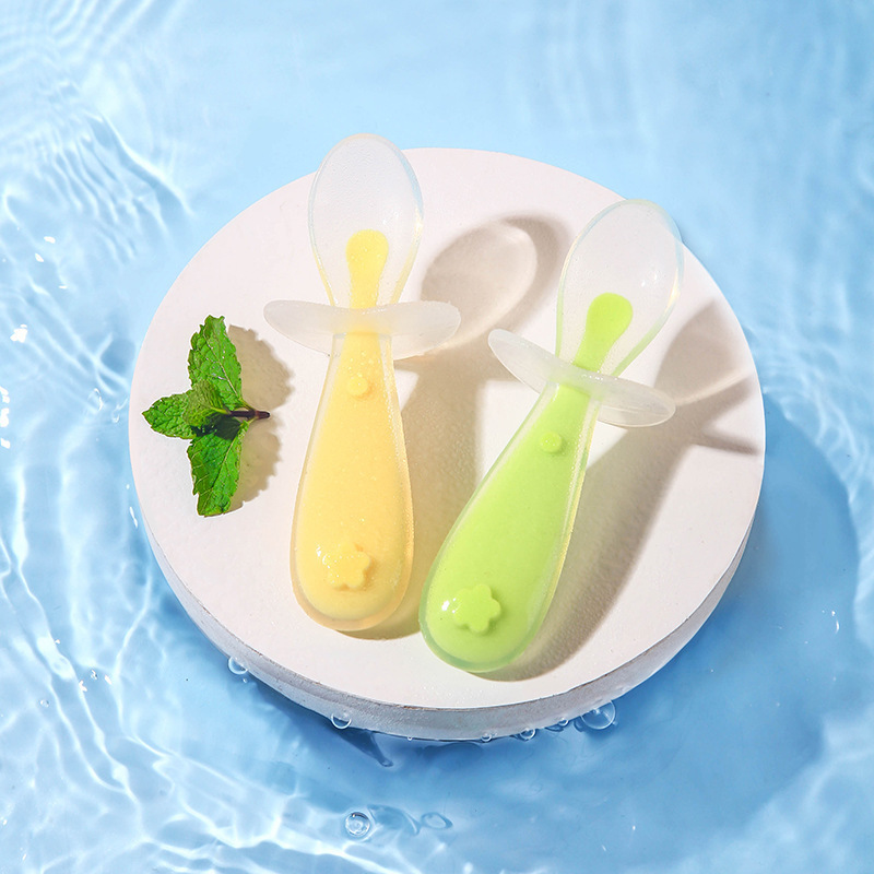 아기 실리콘 스푼, 아기 쌀 페이스트 먹이, 소프트 헤 - Baby Food Utensil 리뷰 및 가격