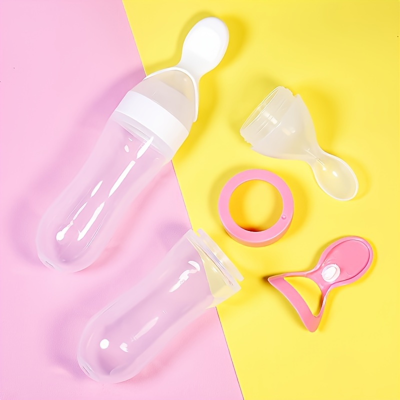 아기 수유용 실리콘 젖병과 스푼, 3온스 음식 디스펜싱 - Baby Food Utensil 리뷰 및 가격