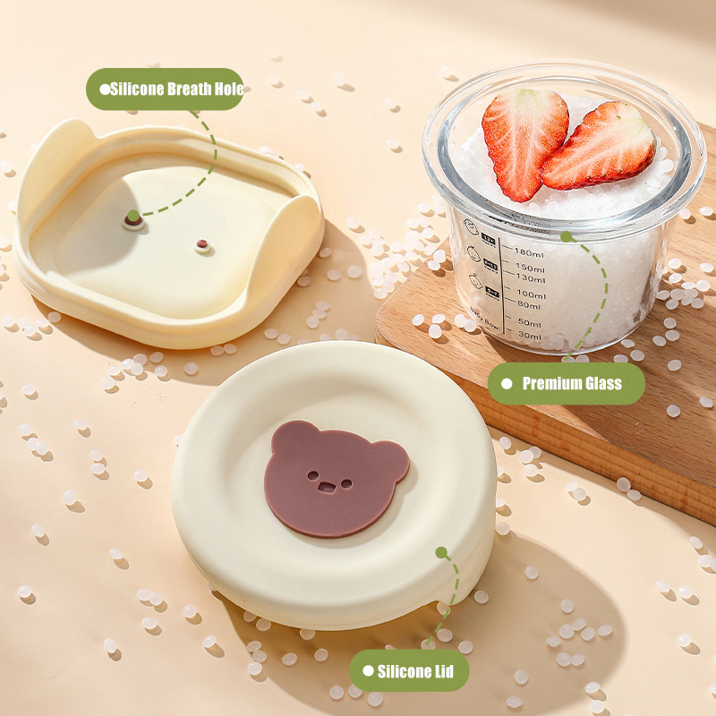 뚜껑이 달린 유리 유아용 식품 보관 항아리, 누수 방지 - Baby Food Jars Glass 리뷰 및 가격