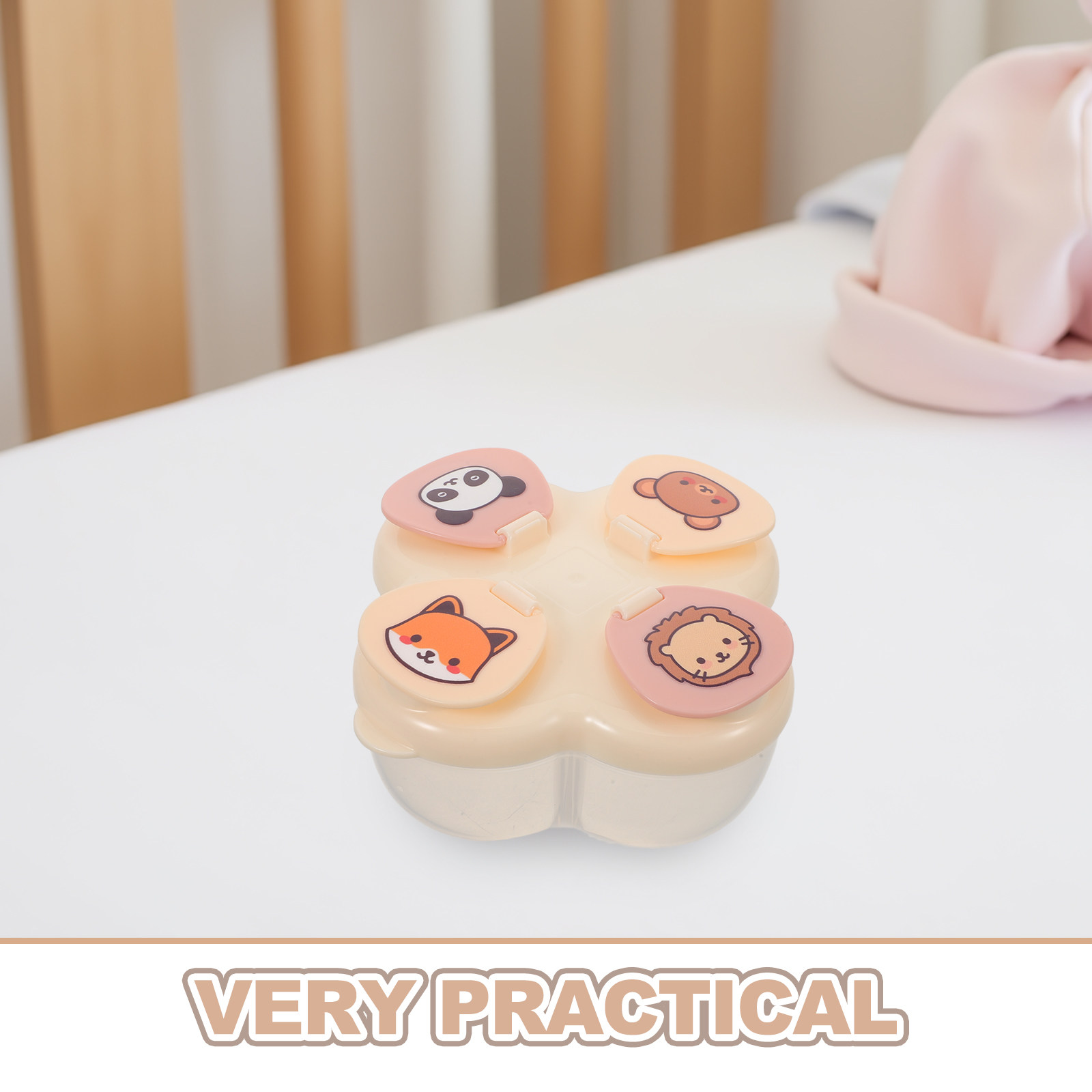 4칸 분리형 휴대용 분유통, 포뮬라 디스펜서 박스, 여 - Baby Food Dispenser 리뷰 및 가격