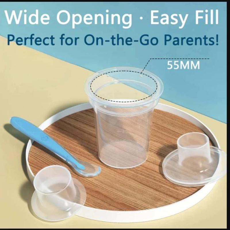 6PPC 80ML 아기 분유 디스펜서 휴대용 이유식 보 - Baby Food Dispenser 리뷰 및 가격