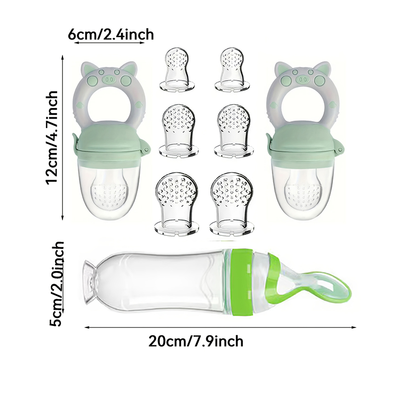9pcs 먹이 칼: 쌀 시리얼용 스푼 및 흡입 컵이 있 - Baby Food Utensil 리뷰 및 가격