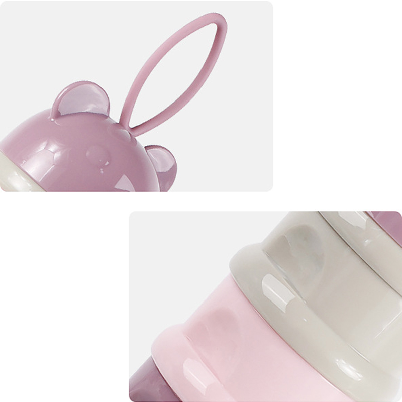 저장 3/4 계층 휴대용 식품 용기 분말 우유 분말 카 - Baby Food Dispenser 리뷰 및 가격
