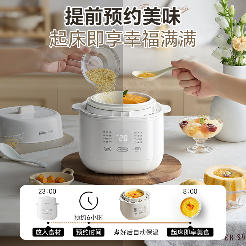베어 전기 스튜 냄비 물을 통한 제비집 스튜 아기 보조 - Baby Food Usa 리뷰 및 가격