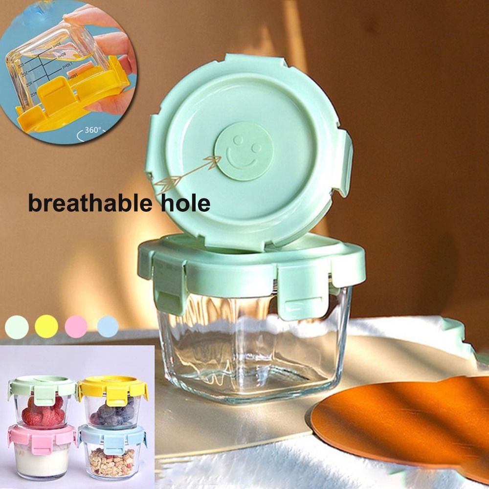 패션 170ml 식품 보관 상자 유리 냉동 이유식 유리 - Baby Food Jars Glass 리뷰 및 가격